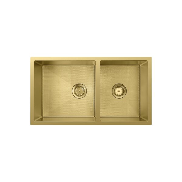 Kitchen Double Sink （Honeycomb Texture）