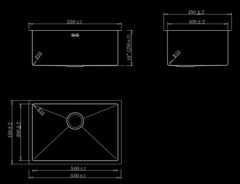 fc7303e241034d3a0d22bb12367c3fe6 Kitchen Sinks (Water Ripple Embossed Texture)