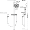 Shower Set-T8-CHR