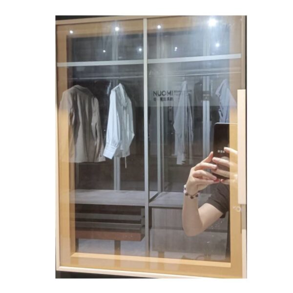 25 Small Aluminum Frame Pivot Hinge Glass Door - 13051022