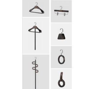 1e94325756f0997b5866c01522e9a43d Wooden Clothes Rod (Set) - 706111