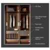 High-End Aluminum Wardrobe – Section 1 - 13034053