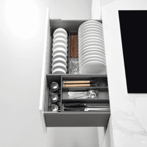 Phantom Double-Layer Dish Pull-Out Basket - 3188007