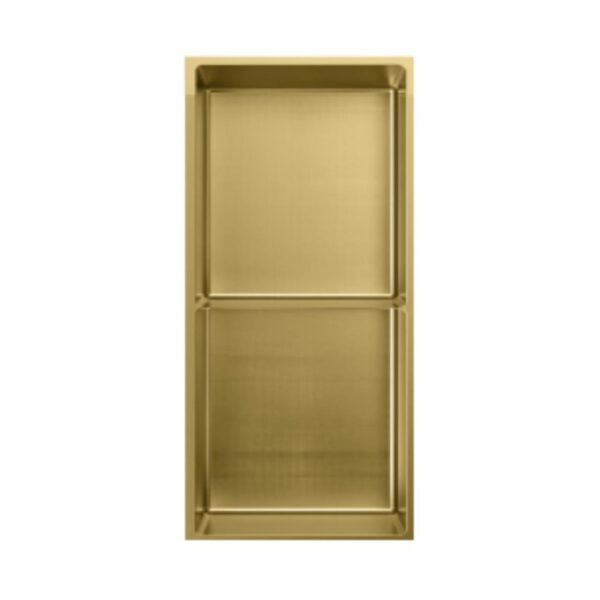 Double Long Wall Niche with Honeycomb Embossing