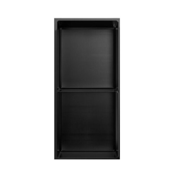 Double Long Wall Niche with Honeycomb Embossing