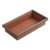 Soft-close leather basket - 6110270